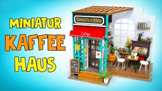 Wir bauen das kleinste Kaffeehaus  DIYMiniatur ☕️🏠 [upl. by Amandi]