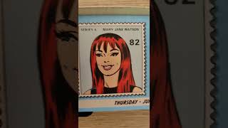 Marvel Value Stamp Calendar featuring Mary Jane Watson for June 13th [upl. by Eitac]