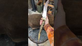 Forging the Catspaw Dagger from Game of Thrones blacksmith knife forging gameofthrones [upl. by Daisey]