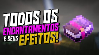 OS MELHORES ENCANTAMENTOS para ARMADURA ARMAS e FERRAMENTAS do MINECRAFT [upl. by Euqinimod]