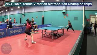 Viet Anh Tran 2055 vs Alex Huang 1894 🏓 Highlights 🏓 2024 Table Tennis Vic Metro Champs [upl. by Farhi672]