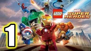 LEGO Marvel Super Heroes Walkthrough PART 1 PS3 Lets Play Gameplay TRUEHD QUALITY [upl. by Costello]