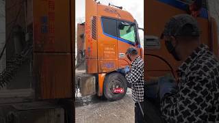 truck detailing ASMR satisfying satisfyingvideos asmrcleaning [upl. by Netsrejk]