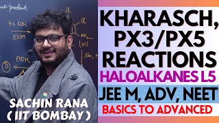 ⚠️Kharasch Effect PX3 amp PX5  Haloalkanes and Haloarenes  JEE Main Advanced NEET 2024 [upl. by Aspasia]