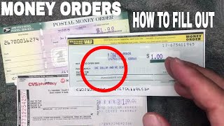 ✅ How To Fill Out A Money Order 🔴 [upl. by Drahser999]