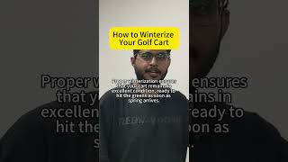 How to Winterize Your Golf Cart Comprehensive Guide to Winterizing Your Golf Cart [upl. by Enileuqaj]