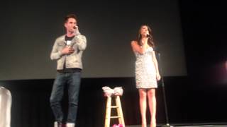 Colleen Ballinger and Joshua Evans duet  All of MeBoyfriend mashup  Washington DC 71914 [upl. by Viki405]