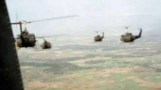 Vietnam War Hueys A Rattler Tribute [upl. by Atinihs]