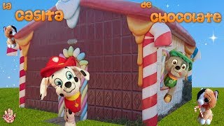 La Patrulla Canina y la Casita de Chocolate Juguetes Paw Patrol en español [upl. by Eedebez]