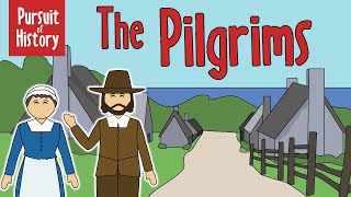 The Pilgrims and the Mayflower Compact [upl. by Wolenik]