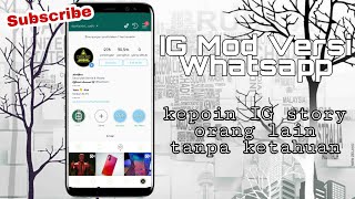 GBInsta bisa setting Dark Mode terbaru 2019 [upl. by Scot993]