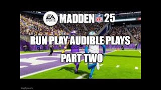 Madden 25 Glitches Cheats and Tips – Motion Read Option  QB or RB Run [upl. by Aehsat]