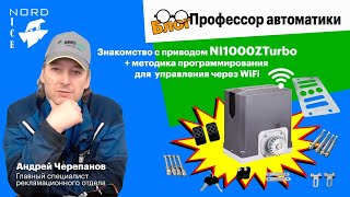 Блок quotПрофессор автоматикиquot Знакомство с приводом NI1000ZTurbo [upl. by Noirrad225]