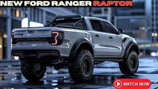 Finally Revealed 2025 Ford Ranger Raptor review  New Look Interior And Exterior Details [upl. by Aniram]