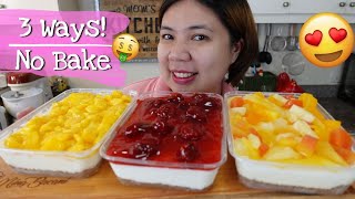 No Bake CHEESECAKE Recipe for Business with Costing [upl. by Shelburne85]