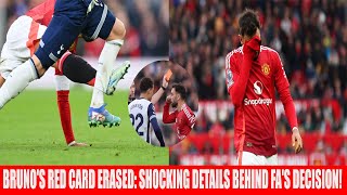 BRUNOS RED CARD ERASED SHOCKING DETAILS BEHIND FAS DECISION [upl. by Shayla839]