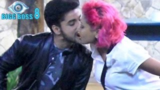 Bigg Boss 8 3rd December 2014 EPISODE  Gautam Diandra KISS UNCENSORED [upl. by Almat]