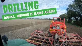 QUICK GET DRILLING  Fenland Farming Adventures [upl. by Yasdnyl514]