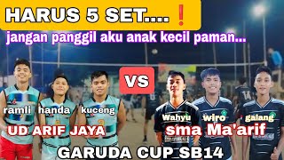 VOLLEYBALL KECIL CABE RAWIT RAMLI KUCENG HANDA VS GALANG WIRO WAHYU OPEN GARUDA CUP SB14 [upl. by Jory]