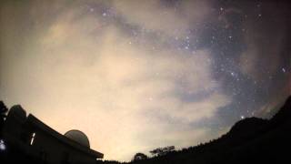 ペルセウス座流星群 2012 8月13日 火球あり [upl. by Kir]