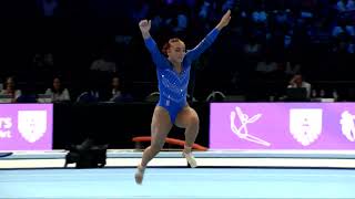 DEVILLARD Coline FRA2023 Artistic Worlds Antwerp BELQualificationsFloor Exercise [upl. by Ydnac436]