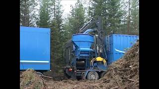 Bruks Mobile Chipper Truck Heavy Equipment Forest  Find Supplier [upl. by Jovitta]