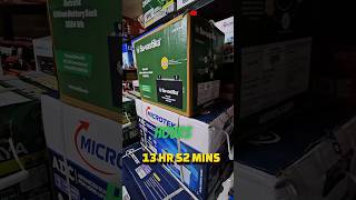 Lithium Inverter Battery vs Lead Acid  CHARGING TIME TEST  Suvastika Li100 With 1200wh shorts [upl. by Rehm]