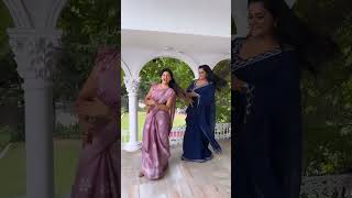 Nindu noorella Saavasam serial actresses Pallavi and navya dance on trending folk sonh music love [upl. by Yerdua]