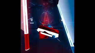 Beat Saber  Playing Ghost on hard mode 1st attempt wo practice mode [upl. by Vey]