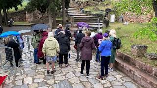 Tour of Delphi museum and archaeological site [upl. by Aiuqram409]