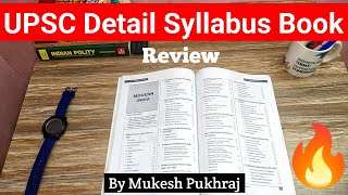 UPSC Micro topic Syllabus Book  IAS Detail Syllabus  UPSC Syllabus 202324 [upl. by Gellman]