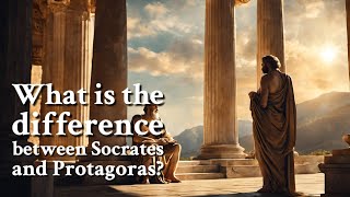 What is the difference between Socrates and Protagoras  Philosophy [upl. by Faxon666]