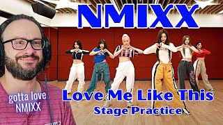 NMIXX quotLove Me Like Thisquot Stage Practice reaction [upl. by Amice549]