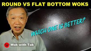 ROUND Versus FLAT BOTTOM WOKS  Which one is better [upl. by Innob]