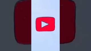 Haw to draw YouTube logo  satisfying videos art shots FarjanaDrawingAcademy [upl. by Nnor]