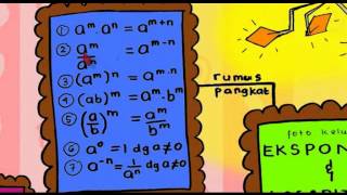 Peta Konsep quot Eksponen dan Logaritmaquot  Matematika X SMA 13flv [upl. by Oremoh]