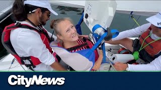 Charity hosts accessible sailing in Toronto waters [upl. by Evanne]