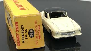 mercedes 190 sl dinky toys 24 h [upl. by Codd]