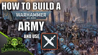 How To Build 40k Armies using Battlescribe  Warhammer 40k Tutorial [upl. by Hahnke940]