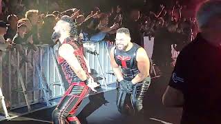 THE BLOODLINE ENTRANCE WWE LIVE NOTTINGHAM NOVEMBER 2024 wwe wrestling [upl. by Shandy]