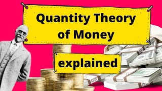 Quantity Theory of Money  Irving Fisher [upl. by Derzon]