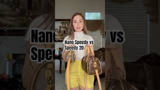 Team Nano Speedy or Speedy 20🤔💛✨ louisvuitton luxebags speedy nanospeedy speedy20 [upl. by Flessel]