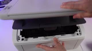 How to Replace HP Laserjet Pro M28W Tonner Catridge [upl. by Studley]