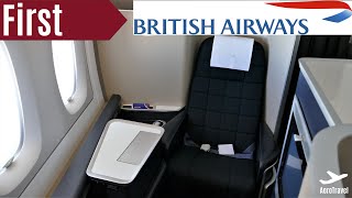 BRITISH AIRWAYS FIRST CLASS AIRBUS A380  CABIN REVIEW  SEAT CHECK  FIRST CLASS EXPERIENCE 4k UHD [upl. by Akapol756]