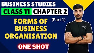 Forms of business organisation  Chapter 2  Business studies  Class 11th [upl. by Yrovi]