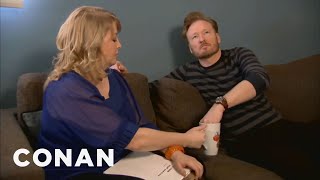 Secret Santa Conan Blows His Staffers Mind  CONAN on TBS [upl. by Jobe]