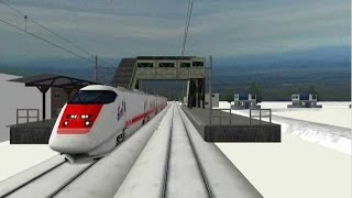 Railsim 前面展望 秋田新幹線こまちE3系 秋田～新花巻 盛岡連結・PVあり [upl. by Nelle]