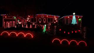 Noetzel Family Light Show  Christmas 2023 Full Show [upl. by Iak]