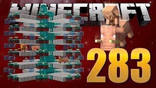 Farm de PIGLIN e HOGLIN  Minecraft Em busca da casa automática 283 [upl. by Embry975]