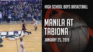 1819 Boys Basketball  Manila at Tabiona [upl. by Nagram593]